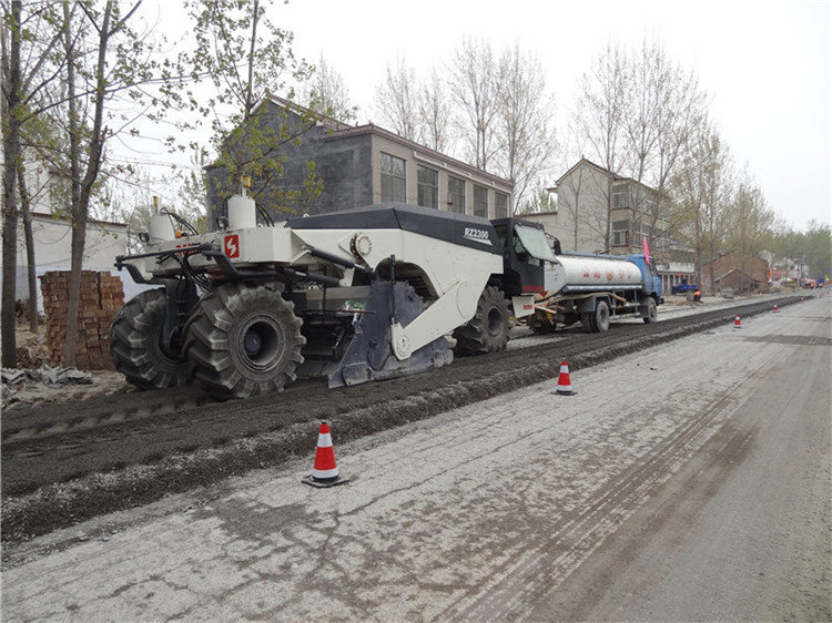 RZ2300，河南太康S211省道施工
